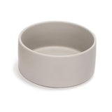 SPUNKYJUNKY 42OZ Ceramic Dog and Cat Bowl, Modern Cute Weighted Food Water Bowl for Replacement Gray (1 Pack)