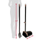 Arm & Hammer Dog Pooper Scooper Swivel Bin & Rake, Poop Scoop for Dogs, Black (2 Heavy Duty Scented Waste Bags Included)