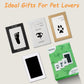 DeerZone Inkless Paw Print Kit,Dog Paw Print Kit,Dog Nose Print Kit,Clean Touch Ink Pads and Imprint Cards,Pet Paw Print Impression Kit for Dogs Cats Footprint Keepsake
