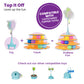 Catstages Tower of Tracks Cat Toy – 3-Level Track Tower with 6 Balls, Interactive Cat Toy for Indoor Enrichment