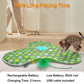 umosis Interactive Cat Toys Rechargeable,Moving Concealed Feathers,Real Mouse Squeaky,Touch Activated Cat Kitten Toy Exercise Toys for Indoor Bored Adult Cats