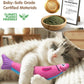 PetBusy Cat Toys with[5000mg A+Natural Catnip &Silvervine] [Baby Grade] Interactive Soft Chew Kicker Cat Toys for Indoor Cats & Kittens, [Crinkle &Bell] Fish Sound Toy, Drives Bored Cat Crazy with Fun