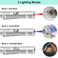 TBTeek Cat Toys, Rechargeable, 3 Light Modes & 5 Fun Patterns, Portable Interactive Kitten Pet Dog Cat Mouse Toy for Fun Chase Play Exercise