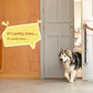Luckyiren Upgraded Puppy Bells Dog Doorbells for Door Knob/Potty Training/Go Outside-Dog Bells for Puppies Dogs Doggy Doggie Pooch Pet Cat for Dog Lovers-Premium Quality-3 Snaps for Length Adjustment