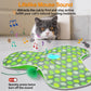 umosis Interactive Cat Toys Rechargeable,Moving Concealed Feathers,Real Mouse Squeaky,Touch Activated Cat Kitten Toy Exercise Toys for Indoor Bored Adult Cats