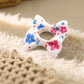 QingHan Dog Hair Bows Small Puppy Clips for Pet Grooming Accessories Doggy Gifts 60Pcs (30 Pairs)