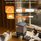 oneisall Automatic Cat Feeder for 2 Cats, 20 Cups/5L Automatic Cat Food Dispenser for Small Pets Indoor, Timed Cat Feeder for Dry Food