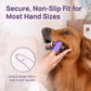 HICC PET Dog Toothbrush, Anti-Slip Dog Tooth Brushing Kit, Dog Finger Toothbrush for Plaque and Tartar Cleaning, Dog Teeth Cleaning for Medium & Large Pets, Safer & Softer Liquid Silicone, 2-Pack