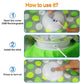 umosis Interactive Cat Toys Rechargeable,Moving Concealed Feathers,Real Mouse Squeaky,Touch Activated Cat Kitten Toy Exercise Toys for Indoor Bored Adult Cats