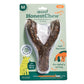 WOOF HonestChew Meaty Dog Toy Y-Gnawt - Durable Dog Chews - Made with Real Beef and Natural, Plant-Based Ingredients - Splinter-Resistant - Safer Than Dog Bones - Medium