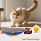 PetBusy Cat Toys with[5000mg A+Natural Catnip &Silvervine] [Baby Grade] Interactive Soft Chew Kicker Cat Toys for Indoor Cats & Kittens, [Crinkle &Bell] Fish Sound Toy, Drives Bored Cat Crazy with Fun
