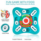 PETSTA Dog Puzzle Toys, Treat Dispensing Dog Enrichment Toys for IQ Training and Brain Stimulation, Interactive Mentally Stimulating Toys as Gifts for Puppies, Cats, Dogs