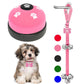 KEXIAVA 2 Pack Dog Door Bells Dog Doorbell to go Outside Puppy Train Bell for Dogs to Ring to go Potty Puppy Toilet Training Bell Jingle Bells for Door Knob Girl Puppy Essentials Accessories (Pink)