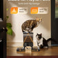 oneisall Automatic Cat Feeder for 2 Cats, 20 Cups/5L Automatic Cat Food Dispenser for Small Pets Indoor, Timed Cat Feeder for Dry Food