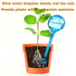 MOONSOUND Self Watering Globes for Plants - 10pcs Automatic Watering Bulbs for Indoor & Outdoor Potted Plants, Vacation Plant Care, Water Conservation Device