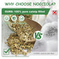 Nocciola 3 Pack Catnip Toys for Cats, Funny Cat Toys Filled with 100% Pure Organic Catnip, Safe Kitten Teething Chew and Kicker Toys, Stress Relieving Fun for Indoor Cats