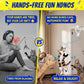 CATPICK Interactive Cat Toys for Indoor Cats - Automatic Flying Bird & Mouse Doorway Hanging Toy, USB Rechargeable Electric Kitten Toy for Hunting Instinct, Enrichment & Exercise, 2 Birds & 1 Mouse