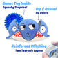 PeppyPawz - Sharky 3 in 1 Plush Shark Dog Chew Toy with Squeaky Ball Inside for Aggressive Chewers, Super Interactive No Stuffing, Strong Tough Heavy Durable, Birthday Gift Box for Small & Large Breed