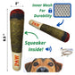 Nestpark Doggy Doobie - Funny Dog Toys - Plush Squeaky Toys for Medium, Small and Large - Cool Stuffed for Dog Birthday