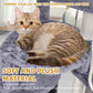 3-Tier Cat Tree with 2 Hammocks & Condo, Grey | Multi-Level Indoor Cat Tower with Natural Sisal Scratching Posts, Rope Ladder, Replaceable Hanging Balls | Sturdy Cat Furniture for Kittens & Adult Cats