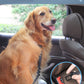 2 Pack Dog Seat Belt Adjustable Dog Car Seatbelts for Vehicle Nylon Pet Safety Seat Belt with Elastic Bungee Buffer Reflective & Durable Car Harness for Dogs