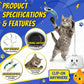 CATPICK Interactive Cat Toys for Indoor Cats - Automatic Flying Bird Feather Toy, Rechargeable Electric Cat Wand with Sticky Suction Base, Smart Motion Activated Self-Play Enrichment Toy for Bored Cat