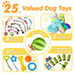 Zeaxuie 25 Pack Luxury Dog Chew Toys for Puppy, Dog Toys with Ropes, Treat Ball and Squeaky Puppy Toys for Teething Small Dogs