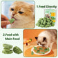 SYWUAII 100g/3.52oz Cat Grass Treats, Cat Grass Teething Stick for Hairball Remove and Teeth Cleaning, Edible Cats-Grass Stick Snack