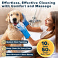 Augwind 6PCS Pet Grooming Kit for Dogs, Cats and Horses | Dog Washing Gloves | Cleanroom Gloves | Dog Bath Brush | Dog Bath Gloves | Dog Shampoo Brush | Dog Bath Supplies (Navy Blue)