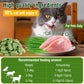 SYWUAII 100g/3.52oz Cat Grass Treats, Cat Grass Teething Stick for Hairball Remove and Teeth Cleaning, Edible Cats-Grass Stick Snack