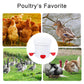 EOKOICA Chicken Waterer Cups, 6 Packs Large Chicken Watering Cups, Automatic Chicken Water Cups, Tee Fittings Poultry Feeder Cups Suitable for Chicken, Duck, Goose, Turkey with Mounting Hole Opener